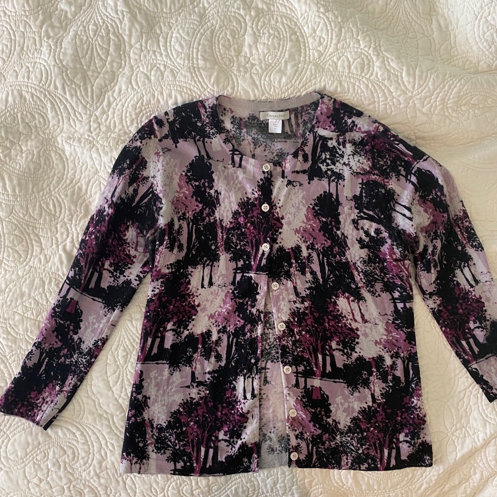 Garnet Hill cardigan